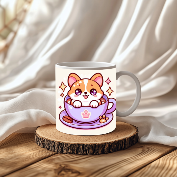 Corgi in a Cup Mug