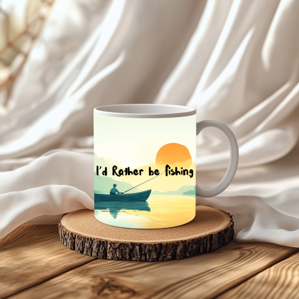 Gone Fishing" Mug